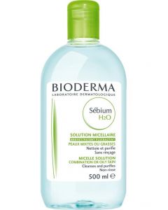 BIODERMA  Sebium H2O Micelle Solution Sebum 500ml