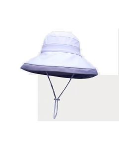 NEEDS UV CUT Double-sided Cold Feeling Outdoor Large Brim Sun Hat Purple 