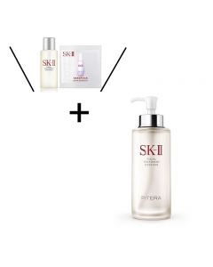 SK-II Facial Treatment Essence - 330ml  (Gift with Genoptics Aura Essence 0.7ml + Facial Treatment Essence 10ml)($15 value)