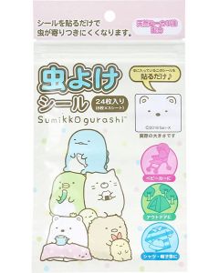 Santan Sumikkogurashi Insect Repellent Sticker 24 pcs