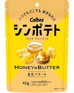 Calbee Thin Potato Honey & Butter Flavor 42g