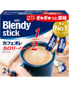 AGF Blendy Stick Cafe au Lait Half Calories 24 sticks