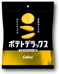 Calbee Potato Deluxe Blackpepper Flavor 50g