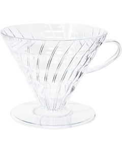 Hario V60 Plastic Coffee Dripper, Size 03, Clear