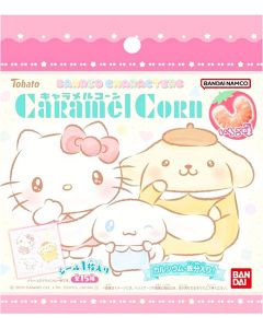 Tohato x Sanrio Characters Caramel Corn Strawberry Flavor 18g (with Sticker)