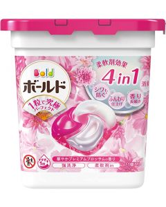 P&G Bold Laundry Detergent Gel Ball 4D Premium Blossom 4 functions in 1! 11 pcs 