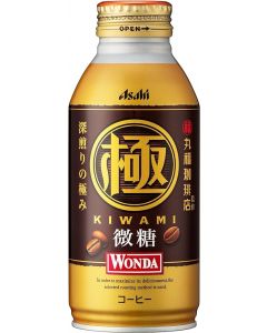 Asahi Wonda Kiwami Less sugar Coffee 370g