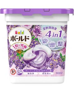 P&G Bold Laundry Detergent Gel Ball 4D Lavender & Floral Garden 4 functions in 1! 11 pcs 