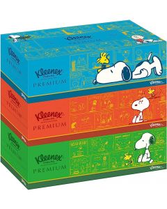 「Snoopy Limite​​d Edition」​​Crecia Kleenex Tissue Premium 320 sheets (160 sets) x 3 boxes