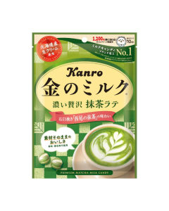 Kanro Golden Milk Candy Matcha Latte Flavor 70g