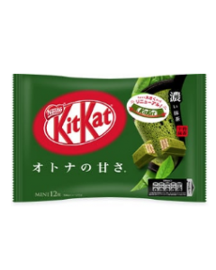 NESTLÉ KitKat Mini Adult Sweetness Dark Matcha Flavor 12pcs