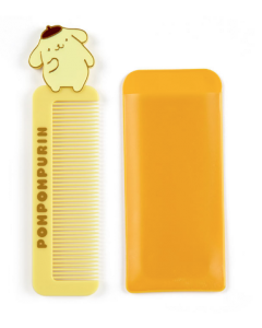 Sanrio Pompompurin Compact Comb With Case 