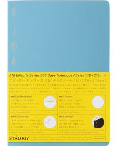 STALOGY 365 Days Notebook A5 Blue 1pc