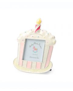 Afternoon Tea Baby Photo Frame (Birthday Cake)