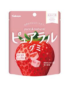 Kabaya Pure Gummy Strawberry 58g