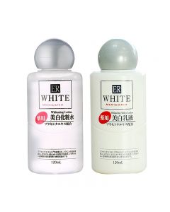 DAISO ER White Medicated Whitening Skincare Set (Lotion & Milky Lotion)