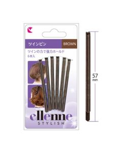 LUCKY TRENDY Bobby Pins Brown 