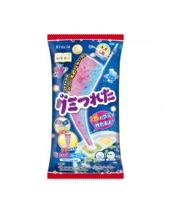 Kracie Gummy Sticky Grape & Soda Flavor 19g