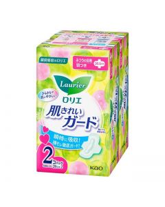 Kao Laurier Beautiful Skin Guard Normal Daily Sanitary Napkin with Wings 20 pieces x 2 bags