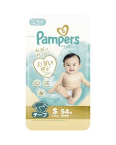 Pampers First Touch Super Jumbo S 54 diapers (4-8kg)
