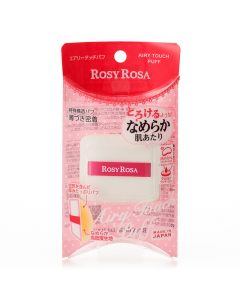 ROSY ROSA Marshmallow Light Touch Square Powder Puff (Thickness Approx. 16mm) 1pc
