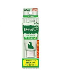 Lion PETKISS Toothpaste Gel Leaf Scent 40g