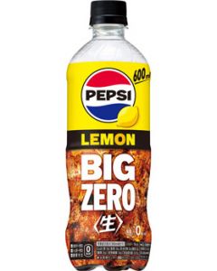 Suntory Pepsi (raw) BIG ZERO Lemon 600ml