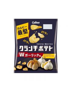 Calbee Potato Chips Double Garlic Flavor 60g