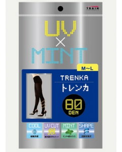 Train UV *Mint Compression Trenka - Trample feet sock  80 Den