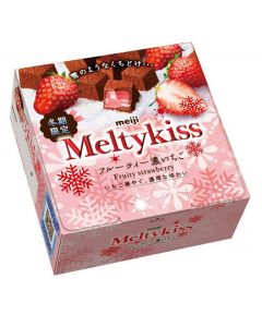 MEIJI Melty Kiss Fruity Rich Strawberry 56g
