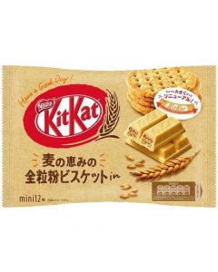 NESTLÉ KitKat Mini Whole Grain Biscuits in 12pcs 