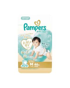 Pampers Skin's Best Super Jumbo Crawling Pants Size M (5-10kg) 46 diapers