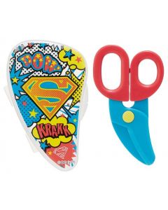 Skater Superman Baby Food Scissors with Case