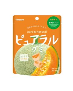 Kabaya Pureral Gummy Candy Melon 58g